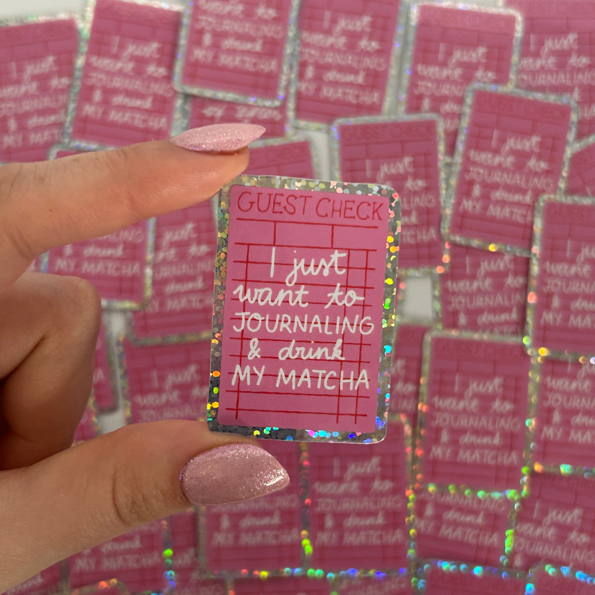 Sticker Liste Matcha