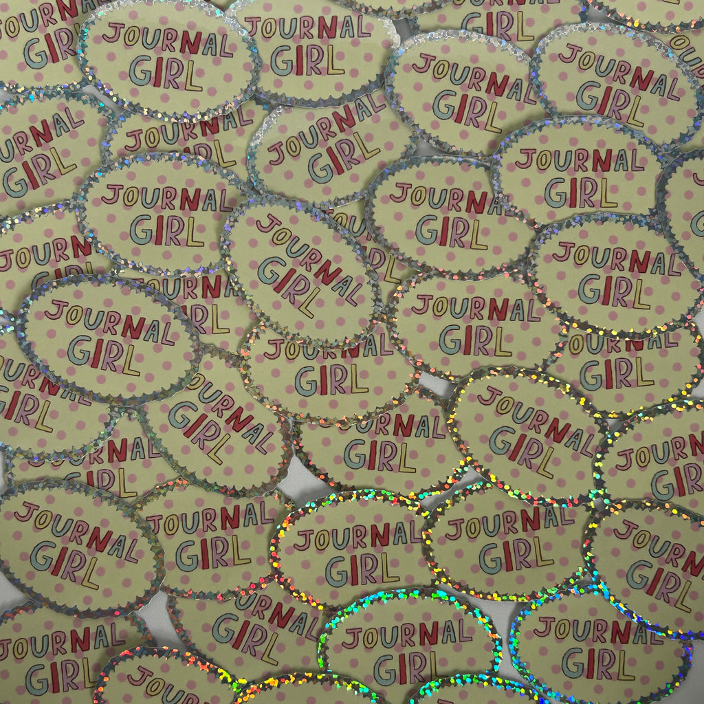 Sticker Journal Girl