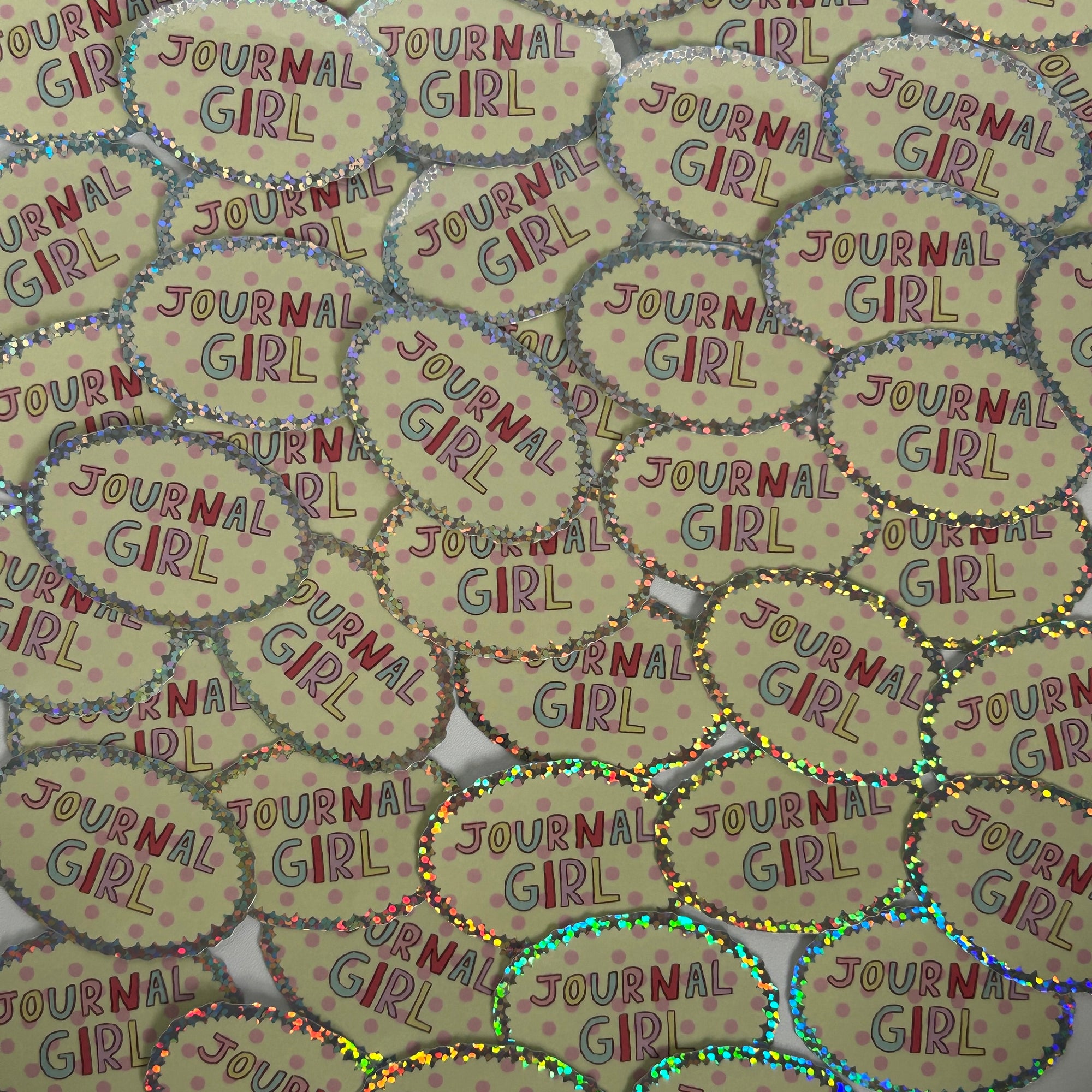 Sticker Journal Girl