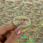 Sticker Journal Girl