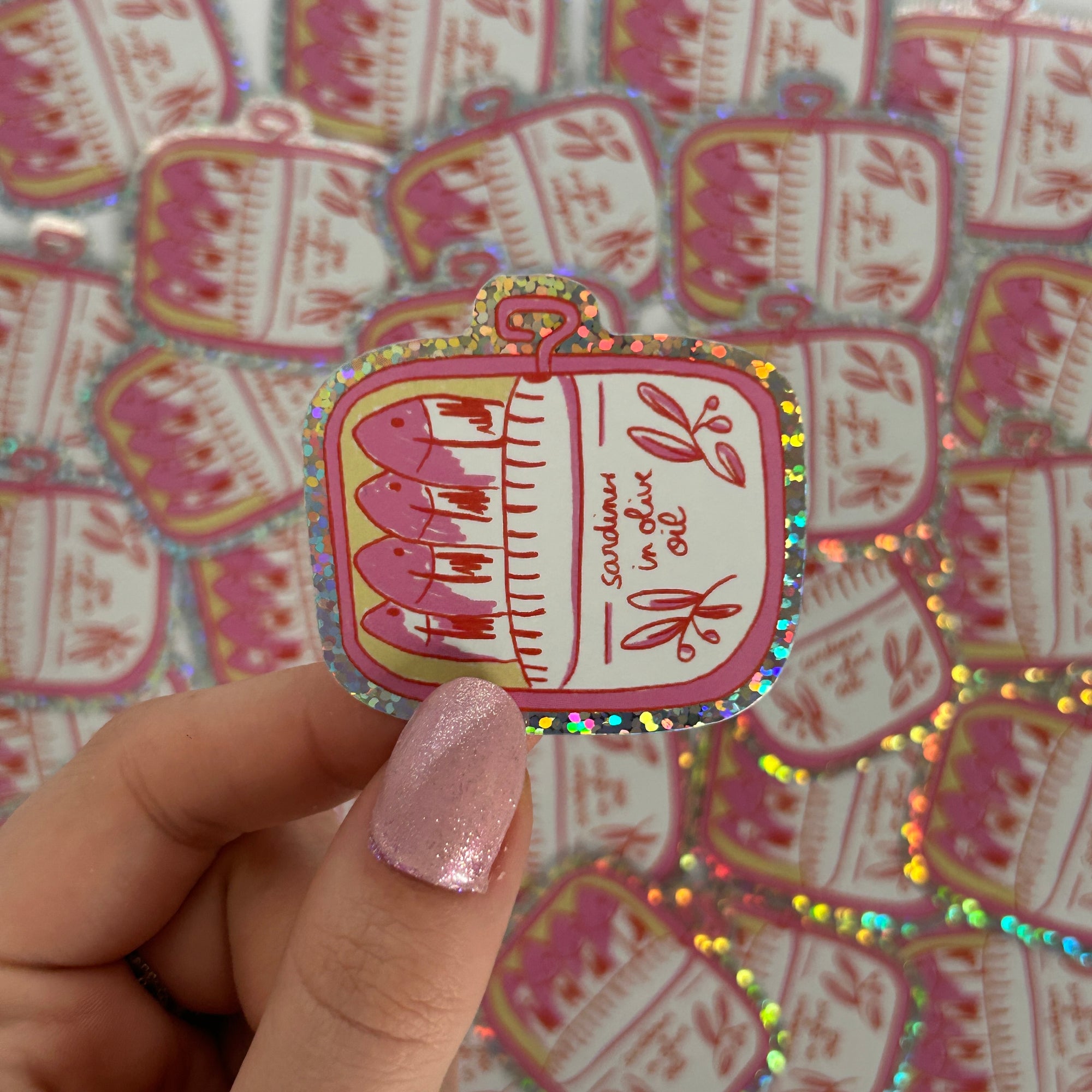 Sticker Boite de Sardines