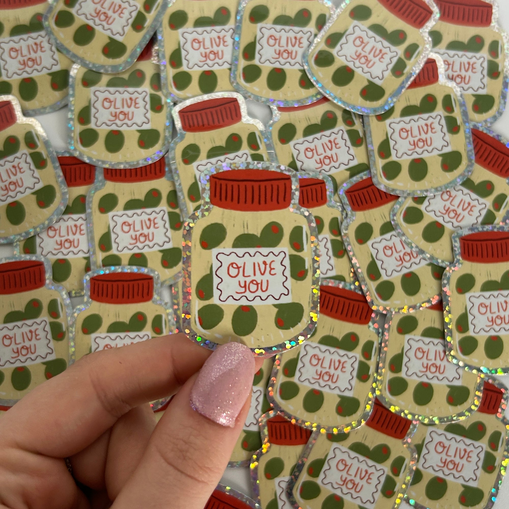 Sticker Olive You