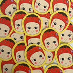 Sticker Baby Framboise