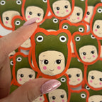 Sticker Baby Grenouille