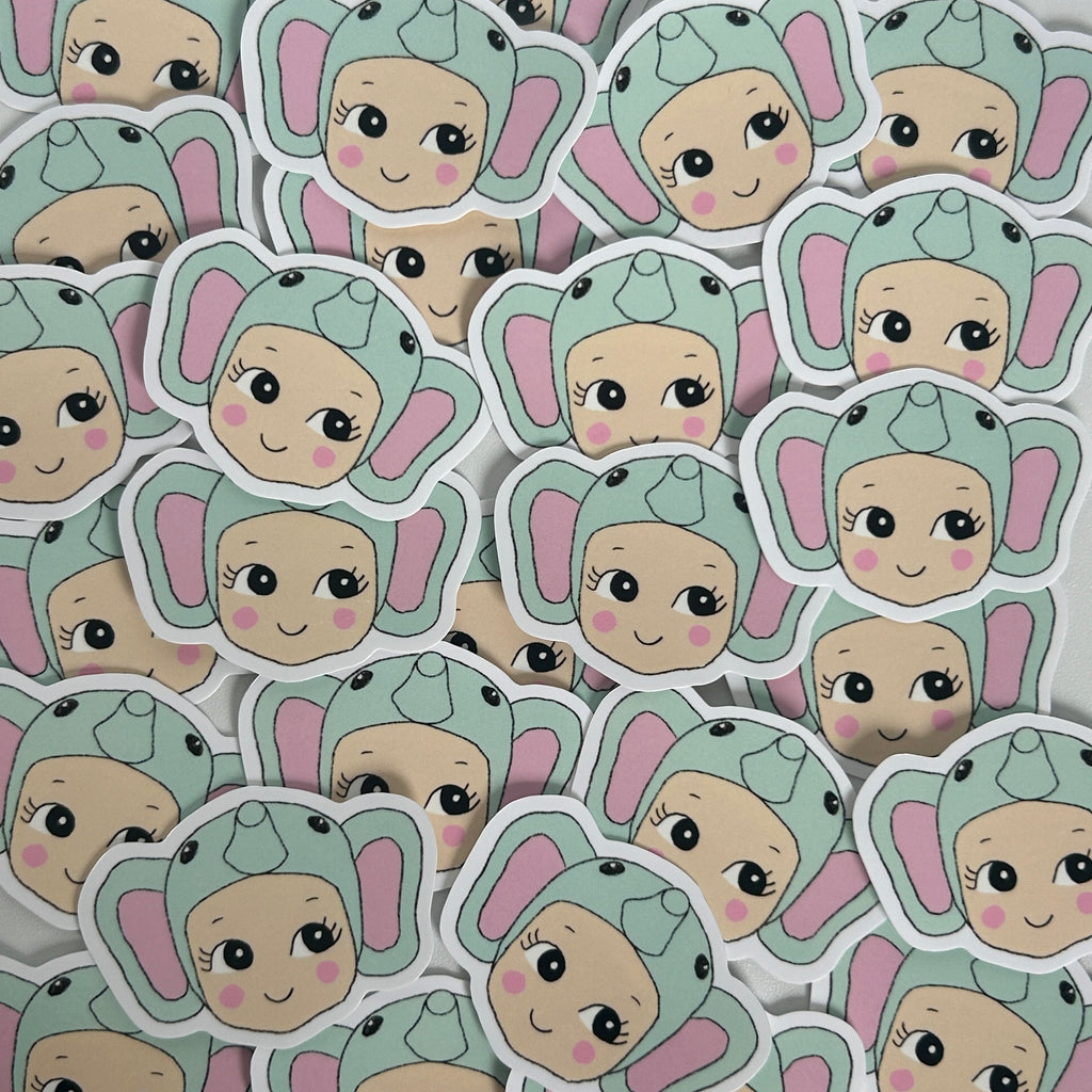 Sticker Baby Éléphant