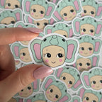Sticker Baby Éléphant