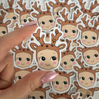 Sticker Baby Cerf