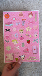 Planche stickers A5 Anniversaire 🎂