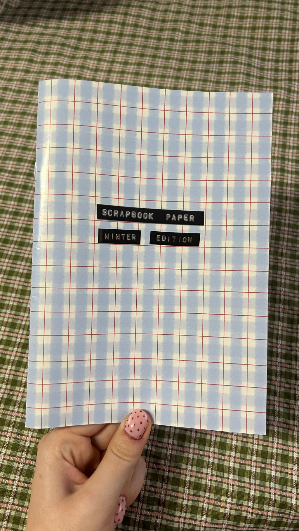 Scrapbook paper A5 40 pages Winter Edition ❄️