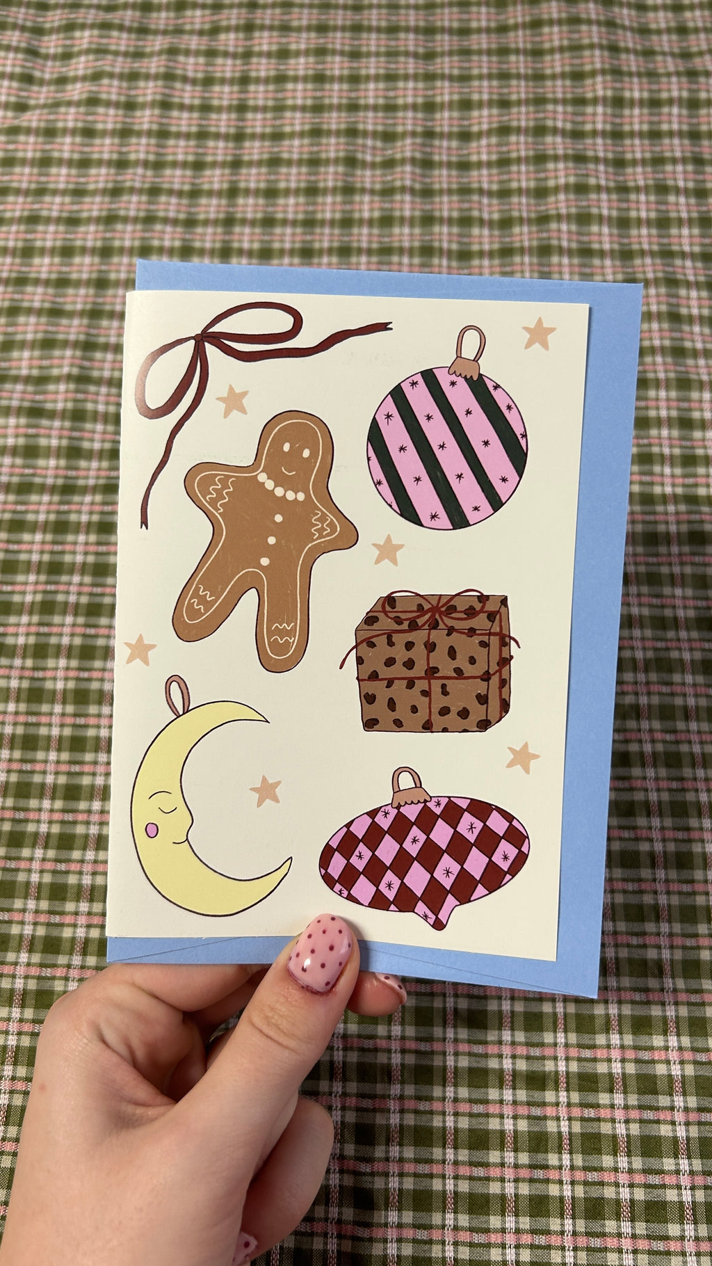 Carte de voeux Santa Baby ❄️