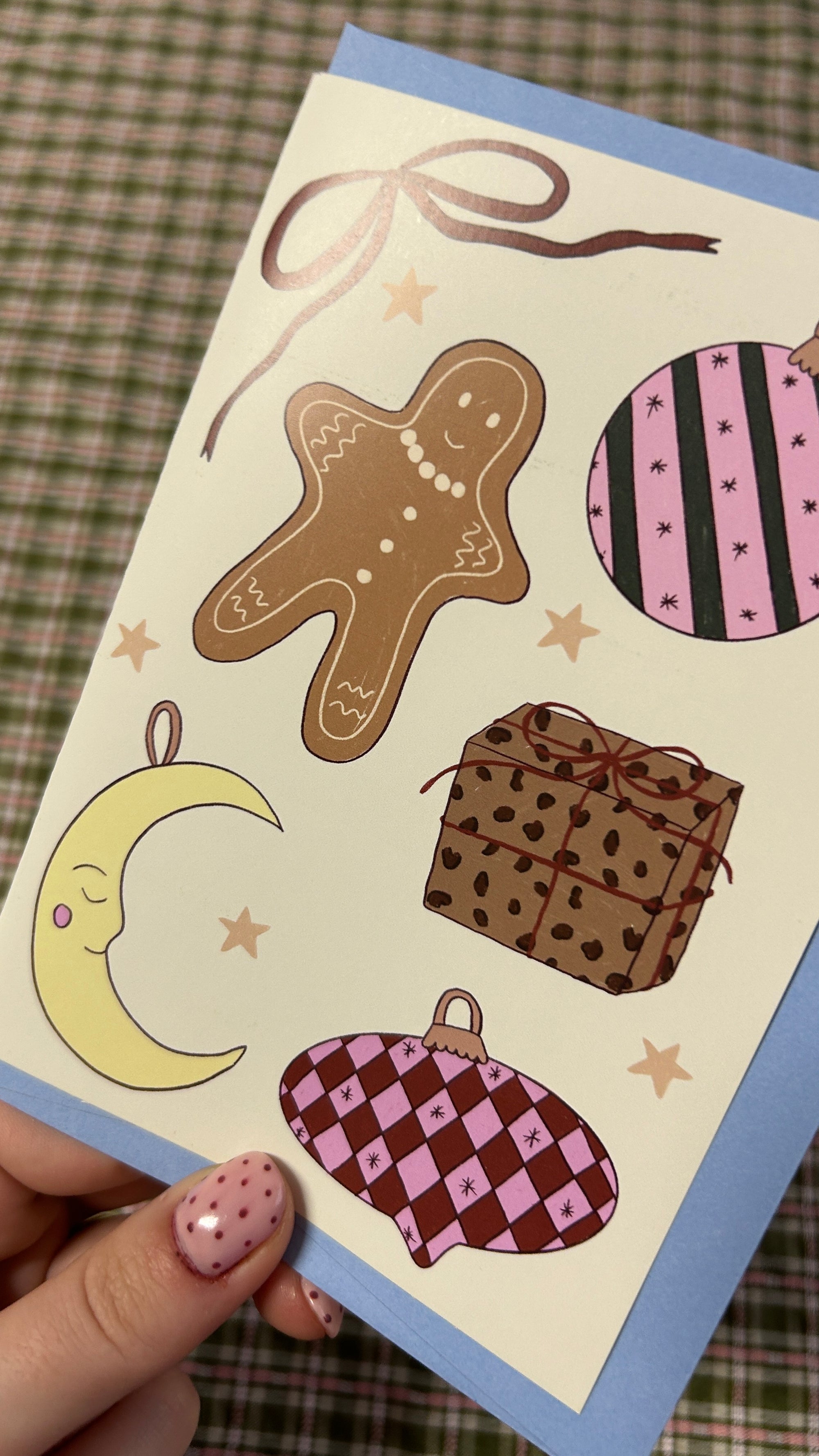 Carte de voeux Santa Baby ❄️