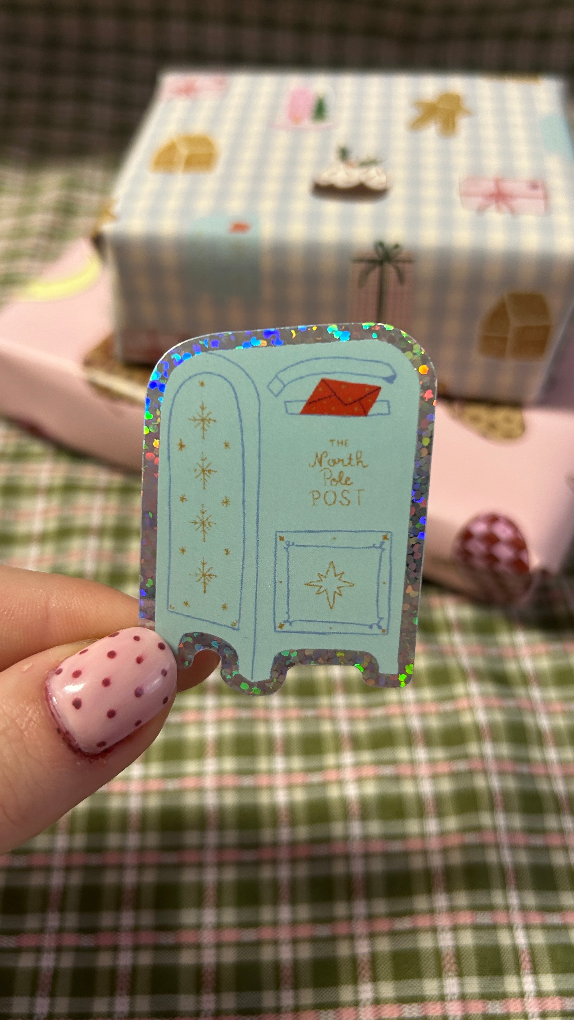 Sticker Boîte à lettre de Noël 🎄