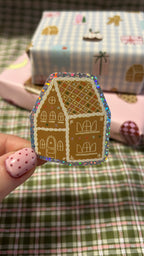 Sticker Maison en pain d'épice 🏠