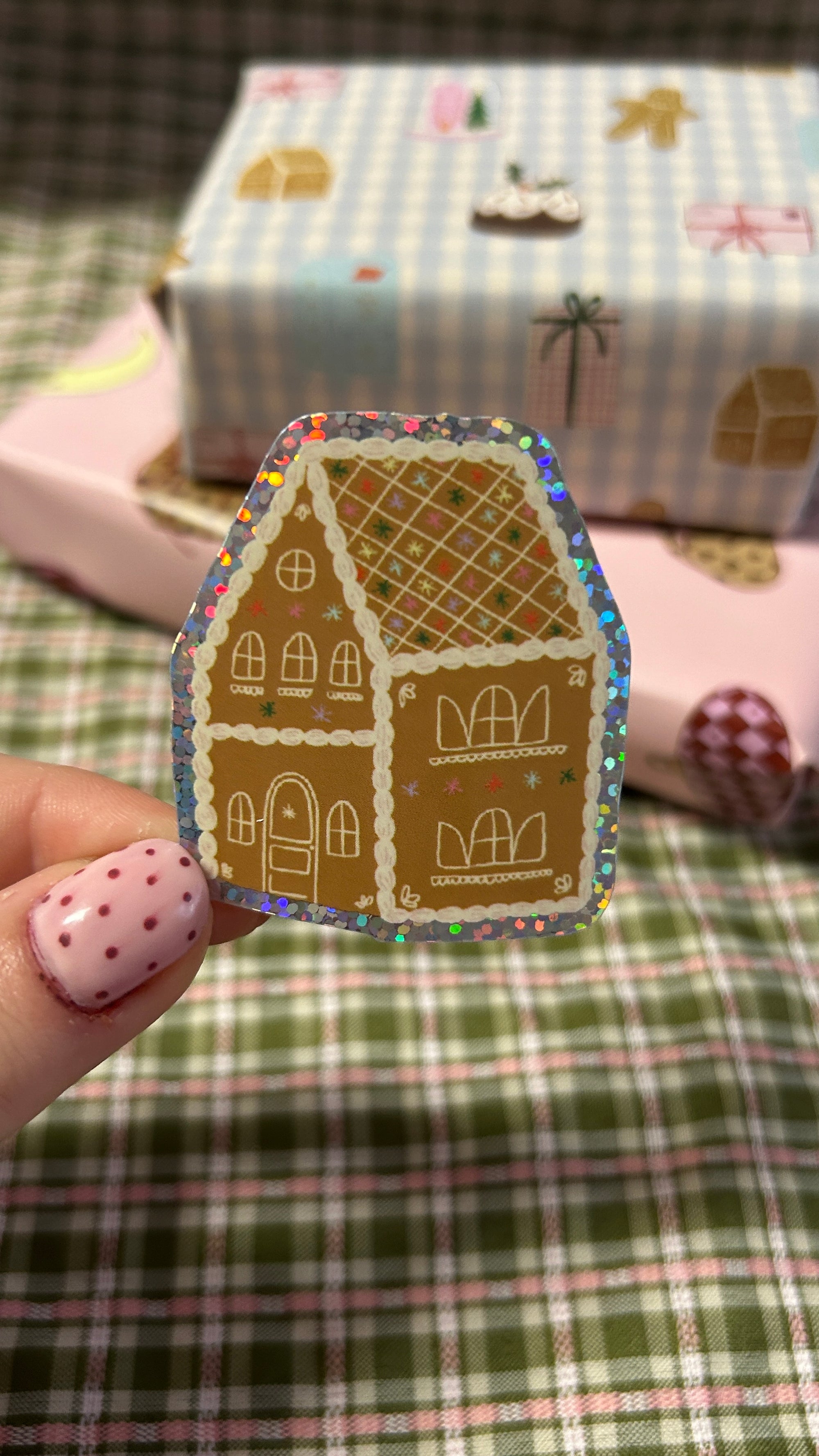 Sticker Maison en pain d'épice 🏠