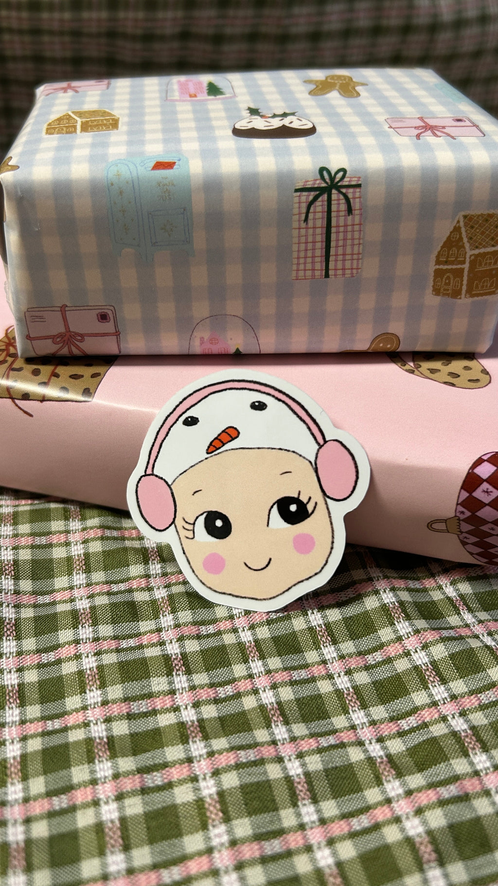 Sticker Bébé Bohnomme de neige ⛄️