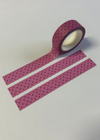 Washi Tape - Polka Dot Rose