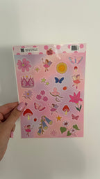 Planche stickers A5 Fées
