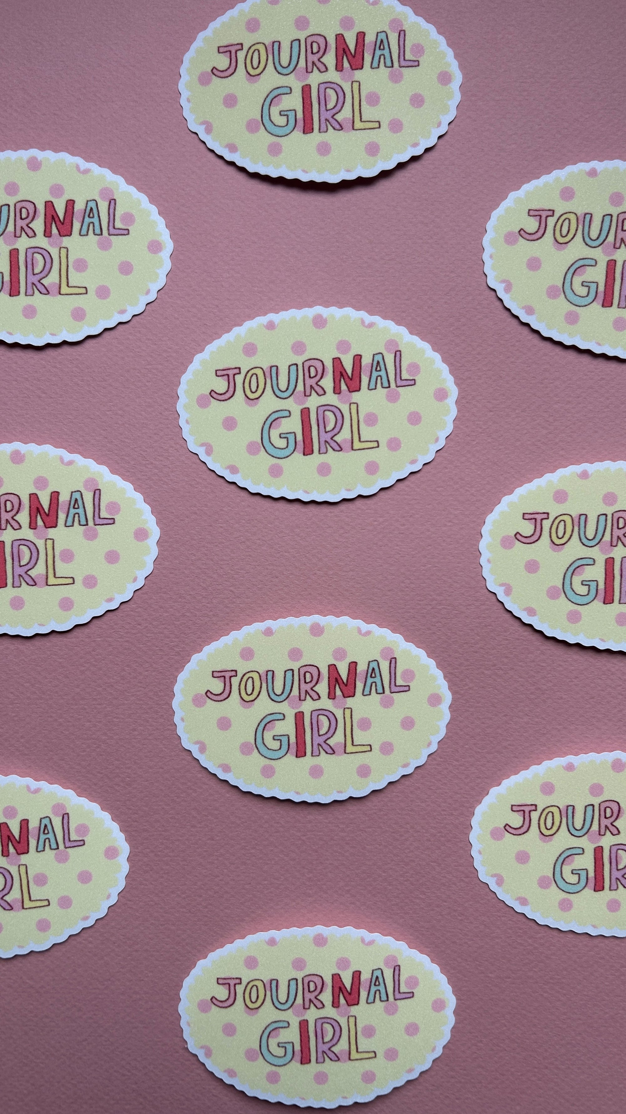 Sticker Journal Girl XL