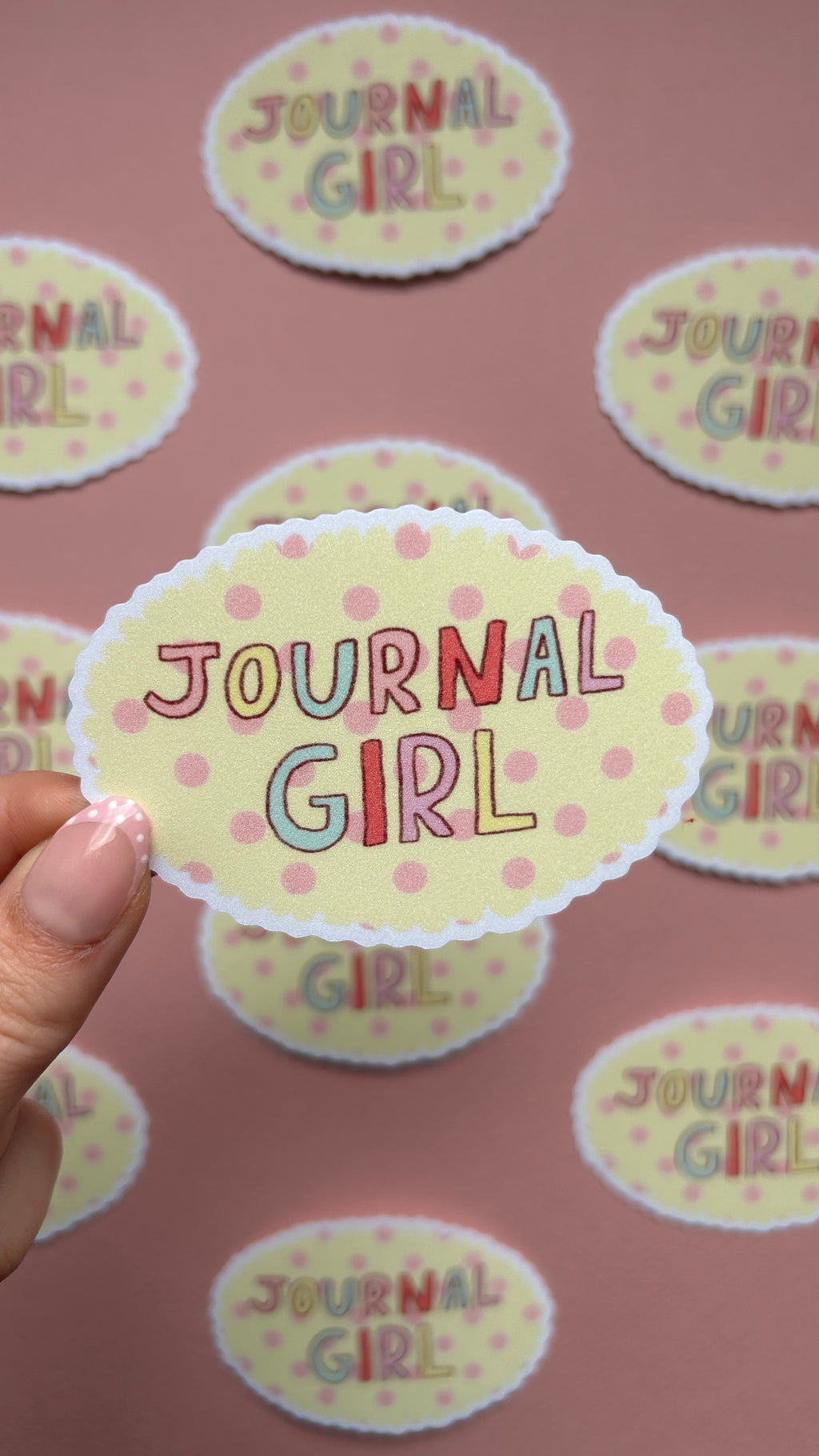 Sticker Journal Girl XL