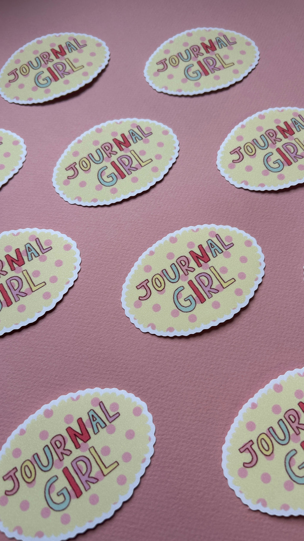 Sticker Journal Girl XL