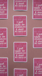 Sticker Liste Matcha XL
