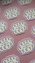 Sticker Nuage Fleurs XL