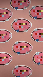 Sticker Crafty Girl XL