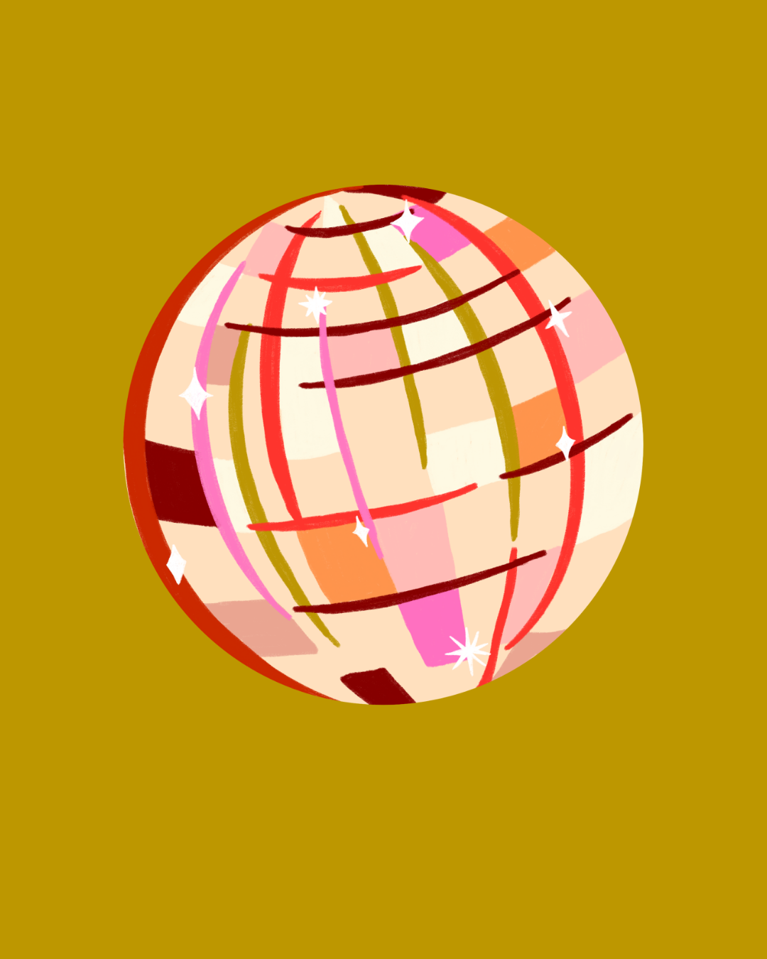 Sticker Boule Disco 🪩