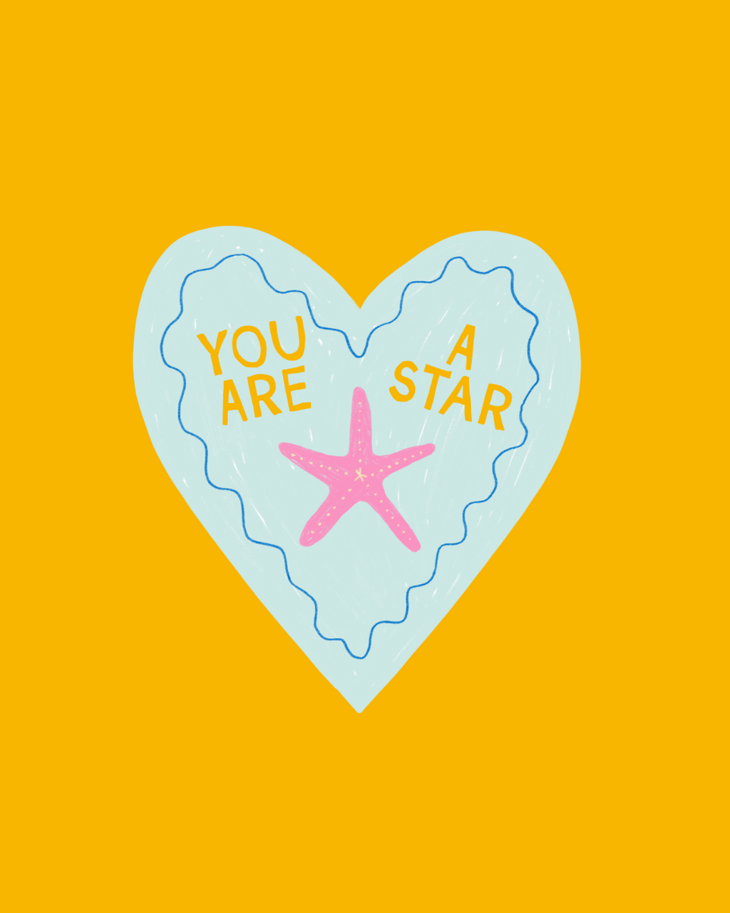 Sticker You are a star 💙
