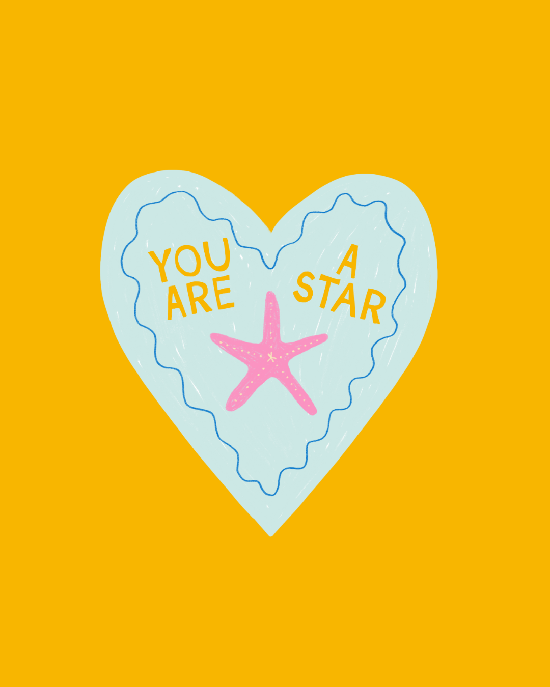 Sticker You are a star 💙