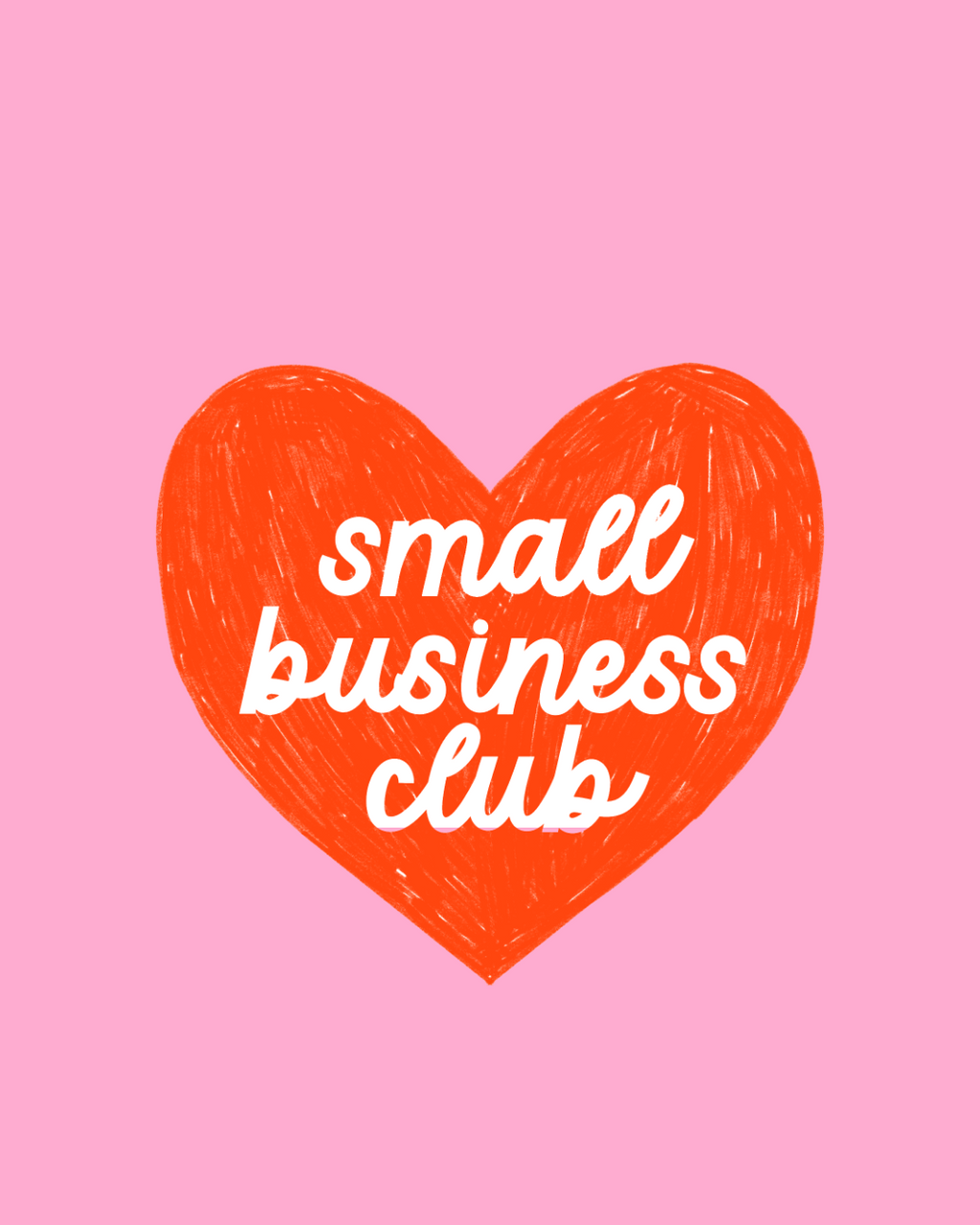 Small Business Club Transparent Sticker