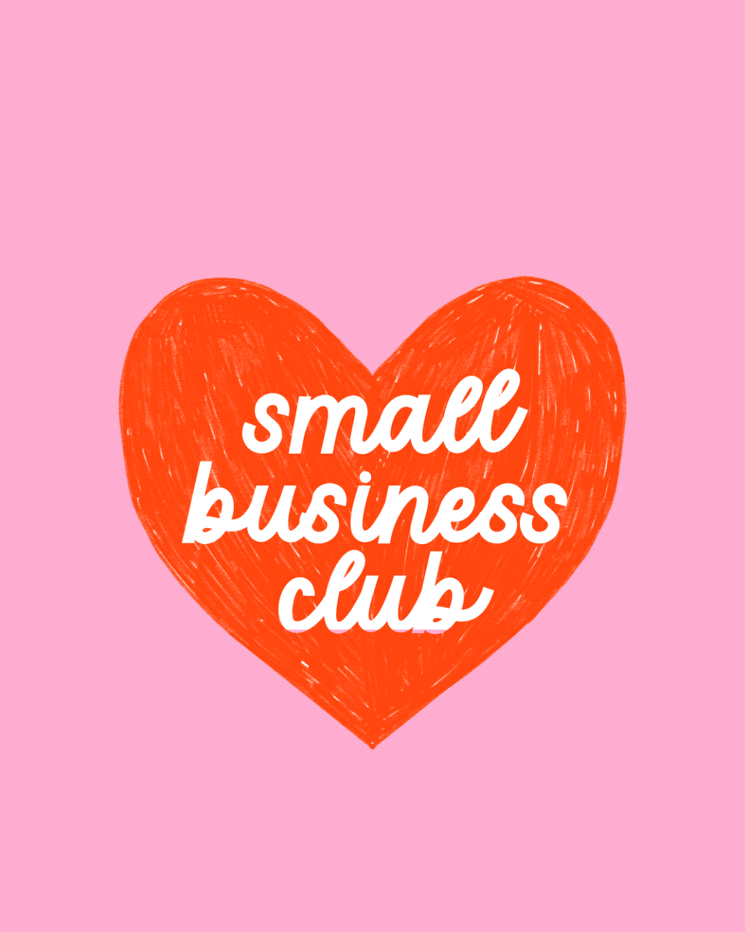 Aufkleber des Small Business Clubs ❤️