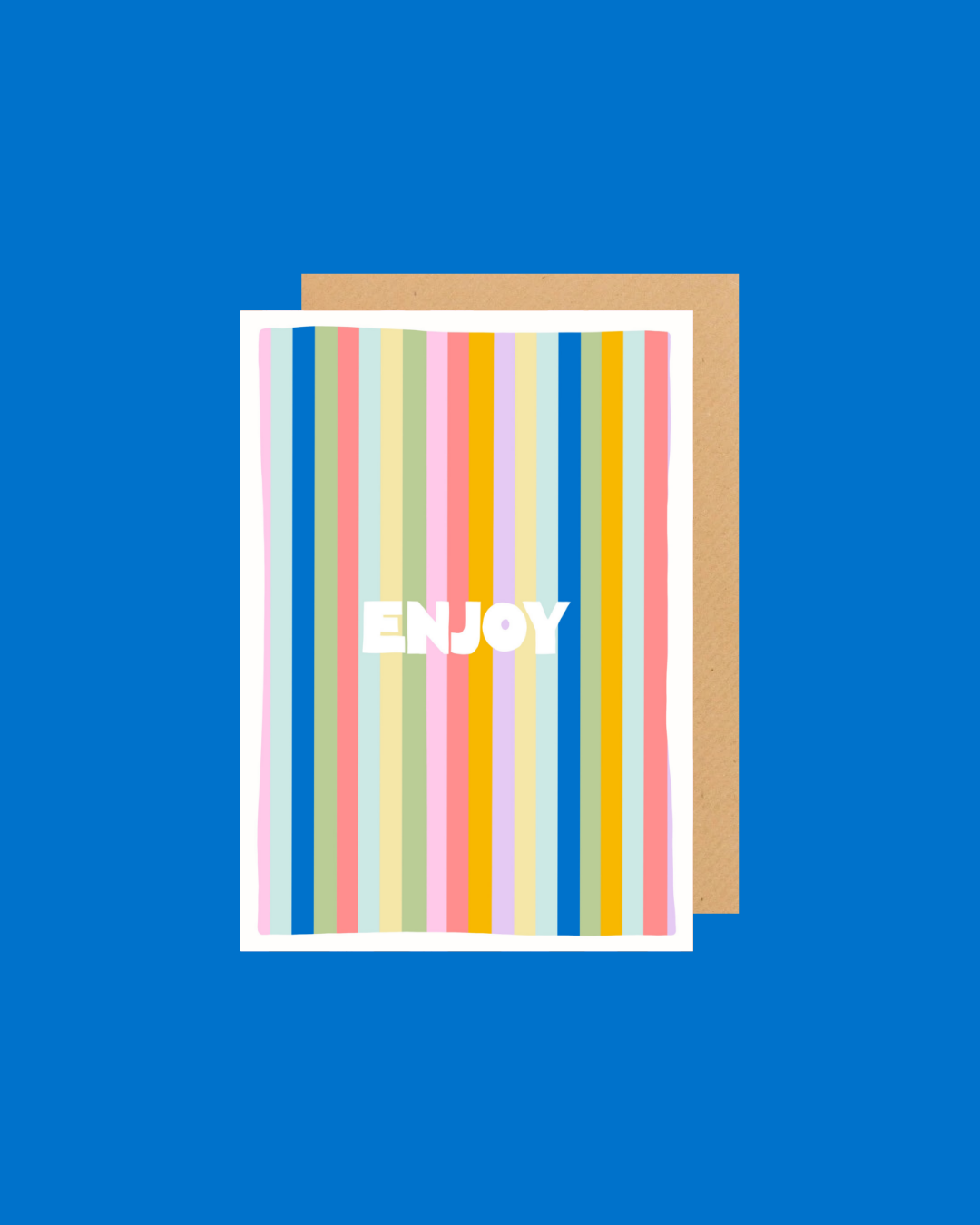 Carte de voeux Enjoy 🌈