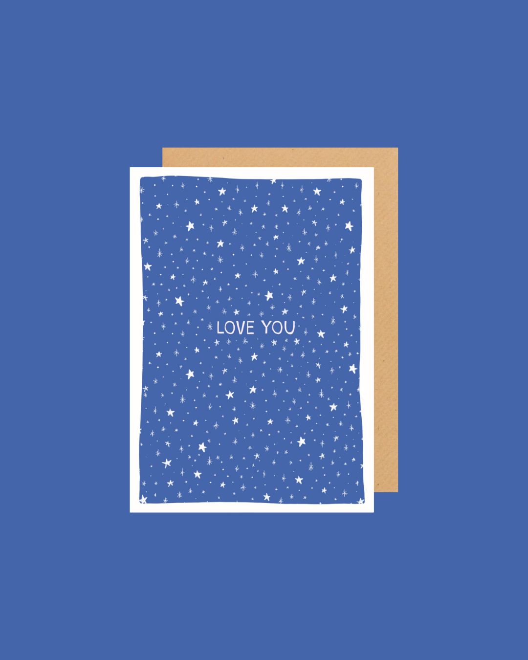 Carte de voeux Love You 💙