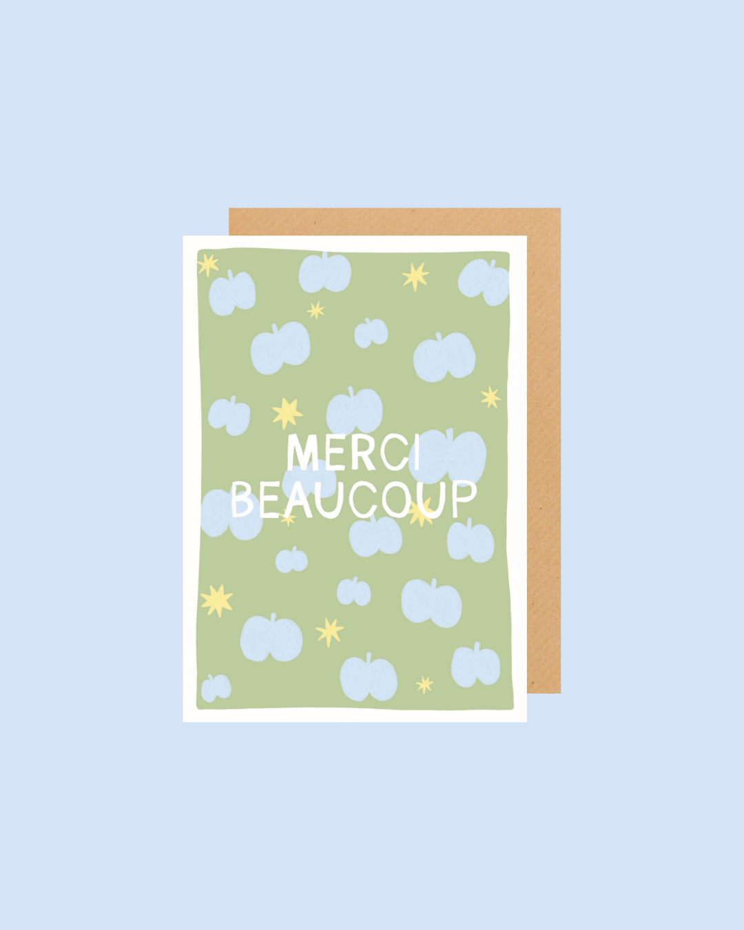 Carte de voeux Merci Beaucoup 🍏