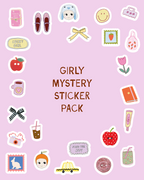 Girly Mystery Sticker Pack 💕