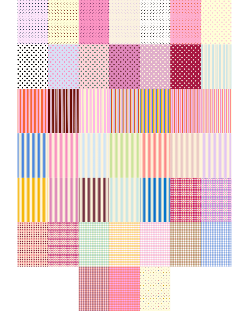 Digital Scrapbook Paper 45 motifs ⭐️