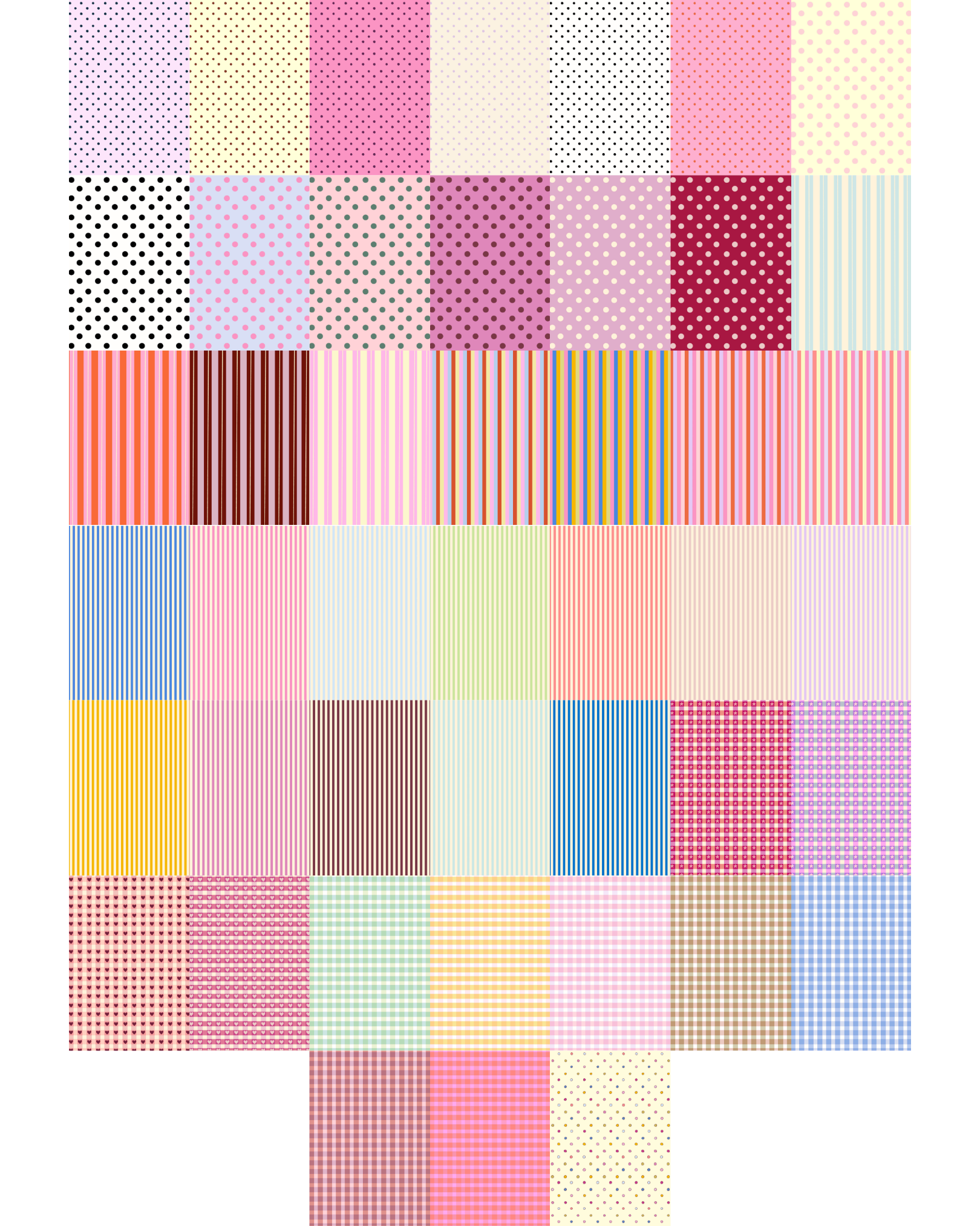 Digital Scrapbook Paper 45 motifs ⭐️