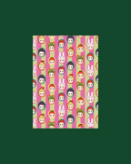 Carte a6 - 2 volets - baby