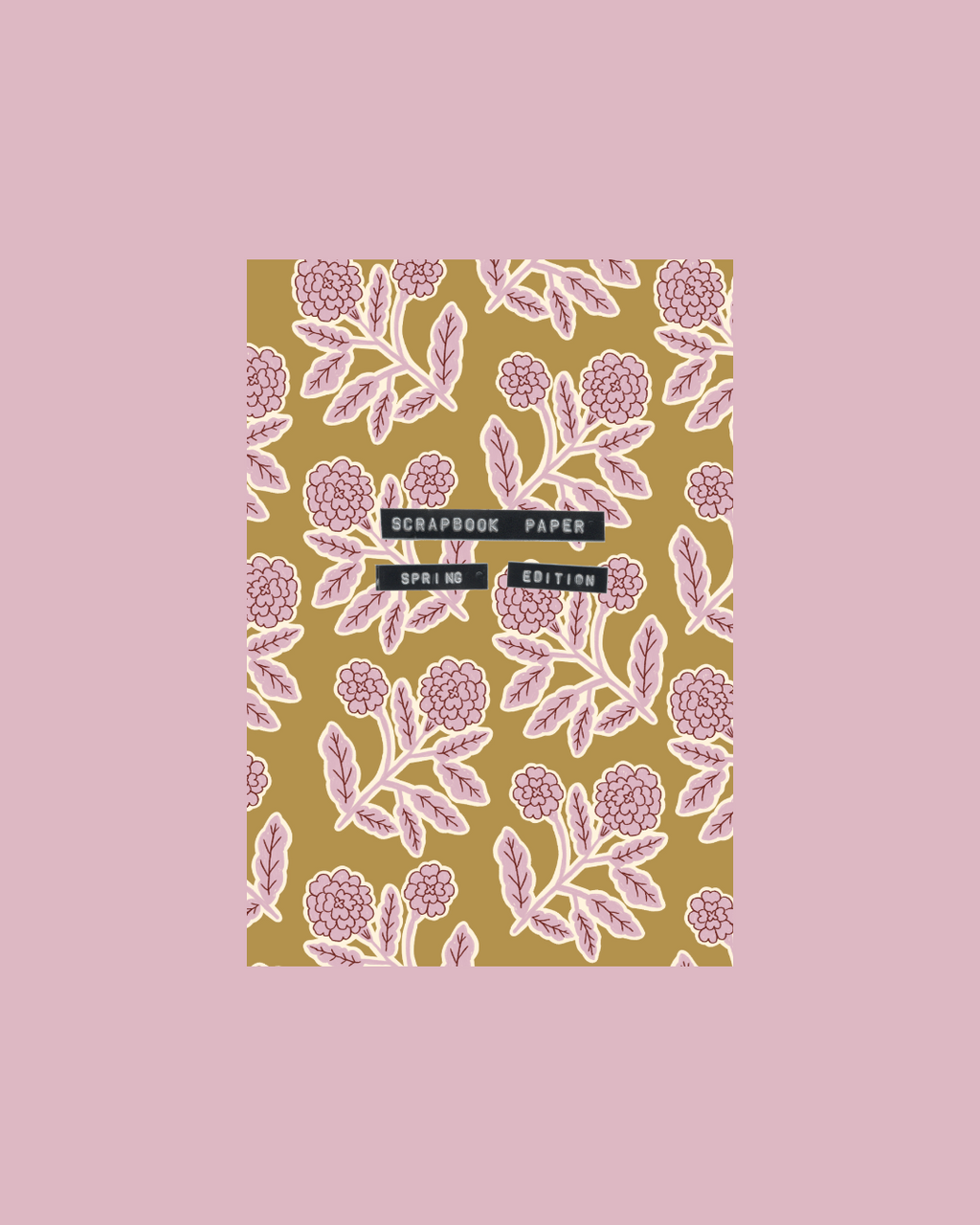 Scrapbook paper - spring edition 🦋