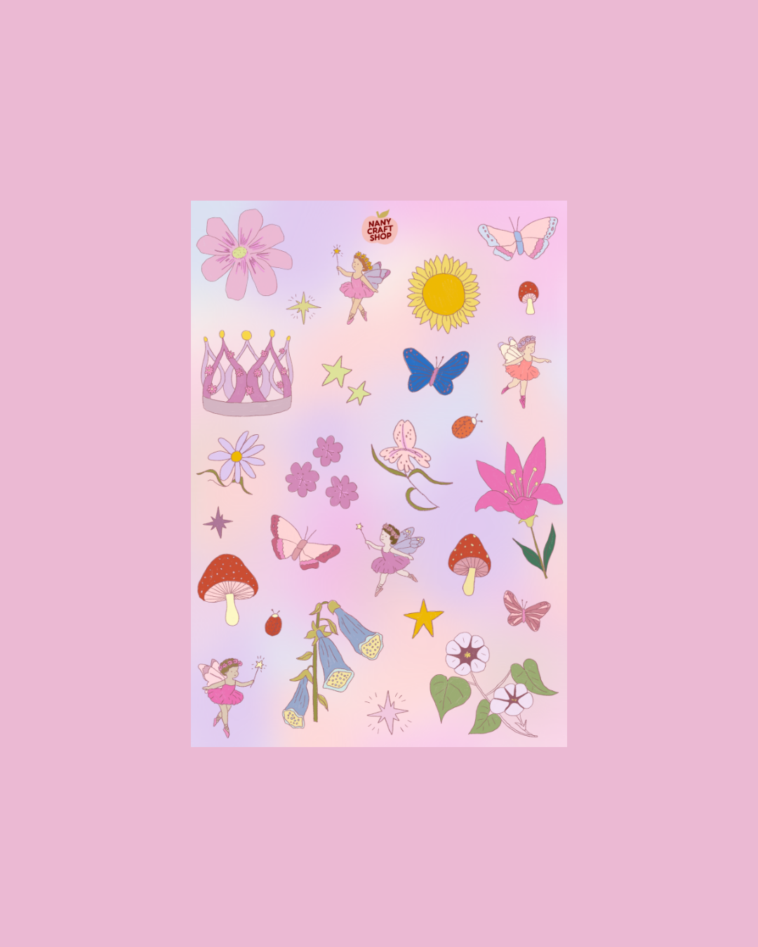 Planche stickers Fées 🧚