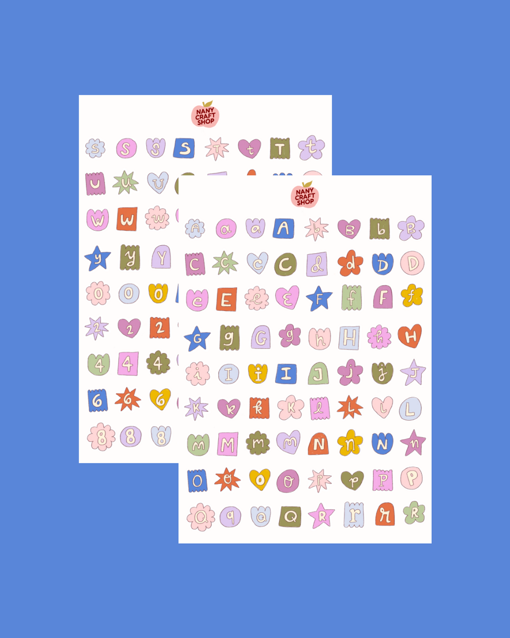 MAI A5 Stickerbogen