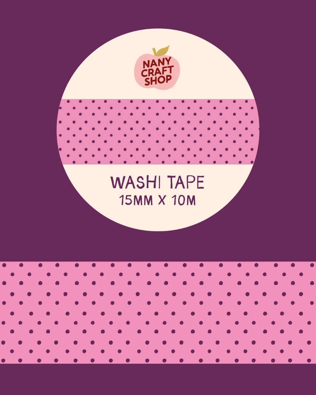 Washi Tape - Grafische Formen