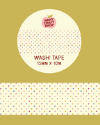 Washi Tape - Multicolored Polka Dot