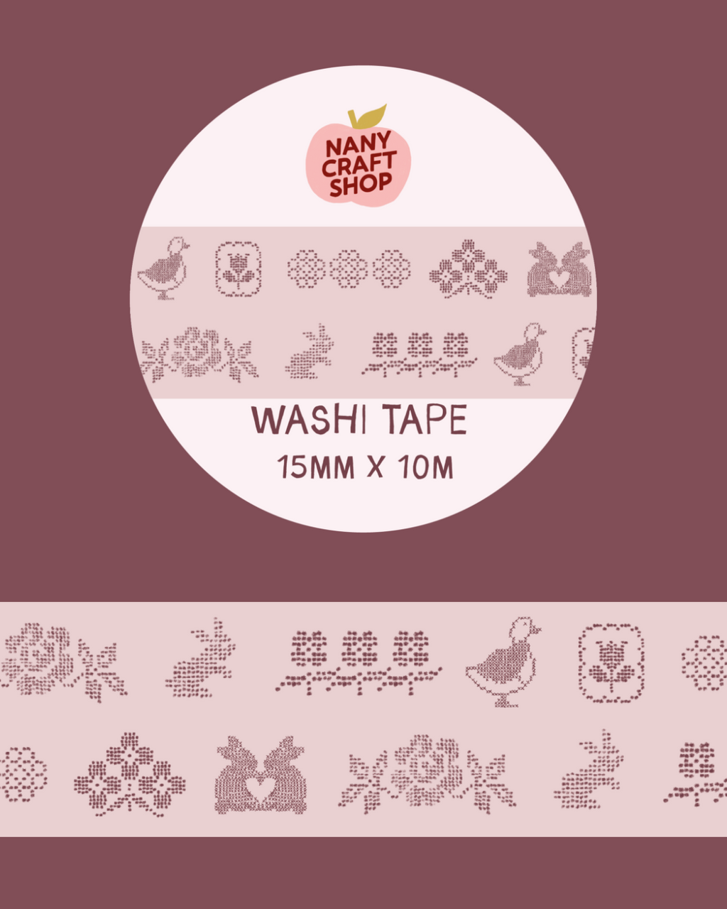 Washi Tape - Blumen