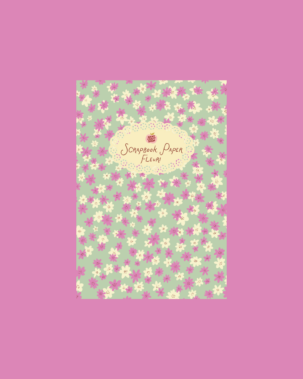 Scrapbook paper fleuri 💐