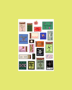 A5 matchbox sticker sheet