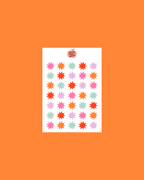 Planche de stickers formes graphiques A6
