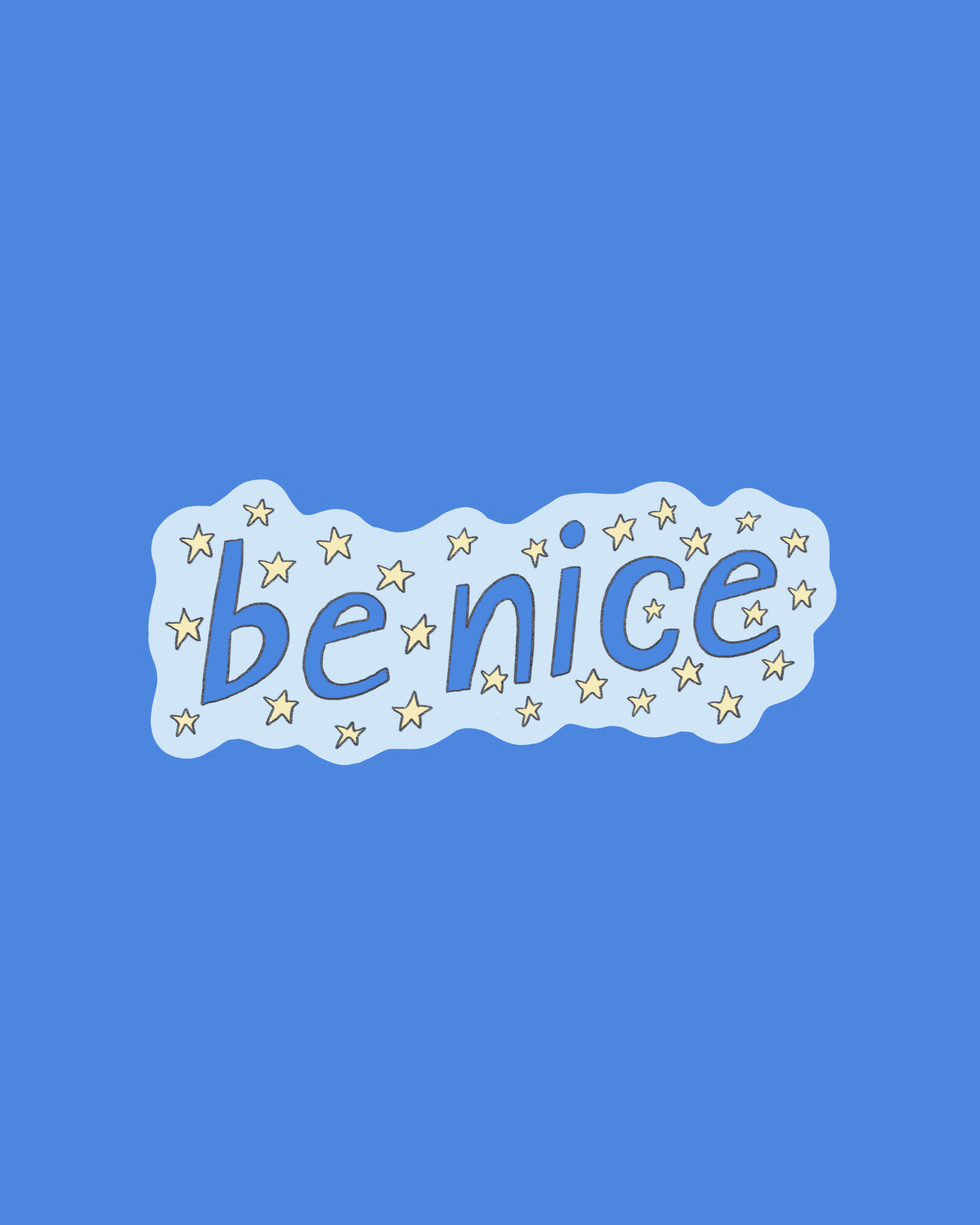 Sticker Be Nice ⭐️