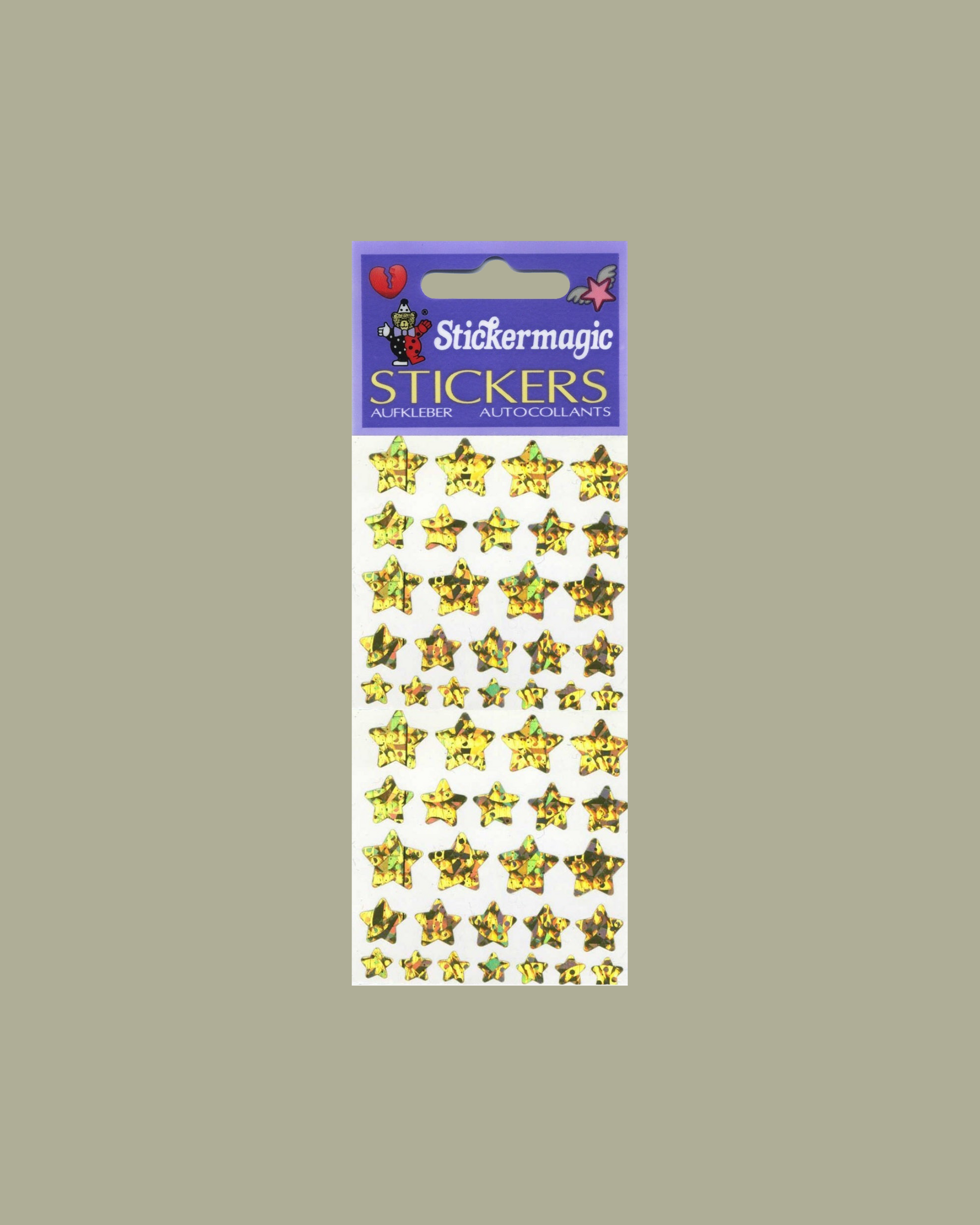 Sticker Magic Minis Étoiles Or